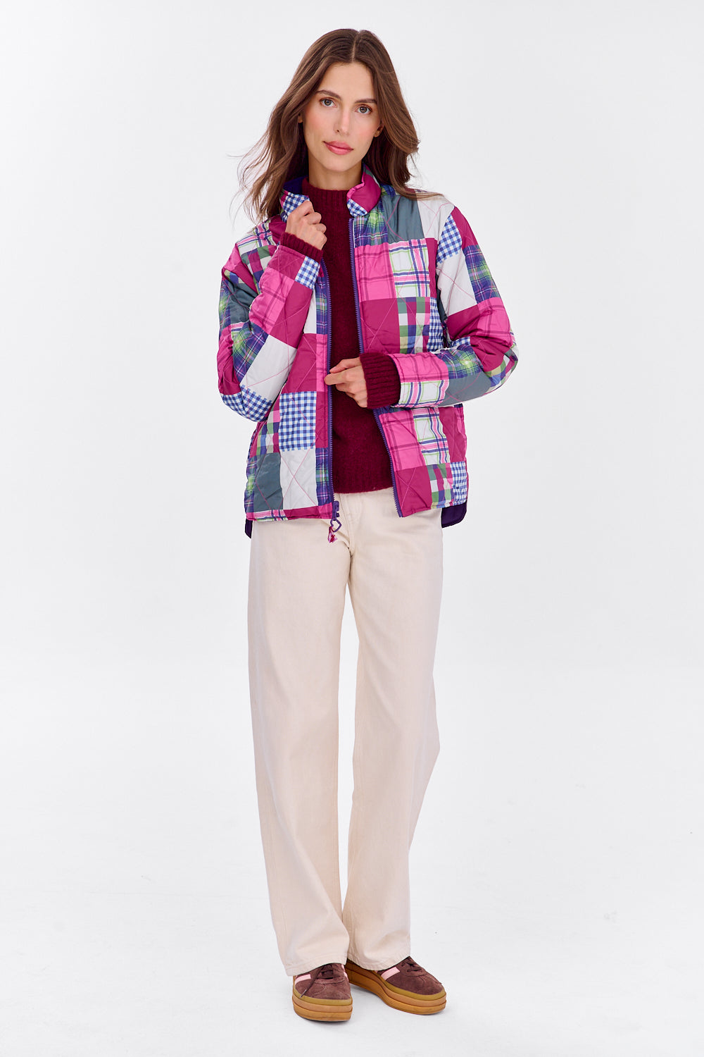 Kurtka dwustronna Poppy Cozy Walk