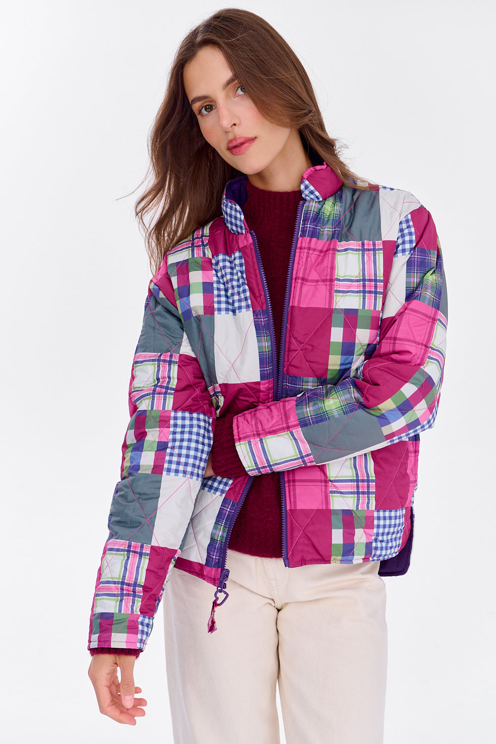 Kurtka dwustronna Poppy Cozy Walk