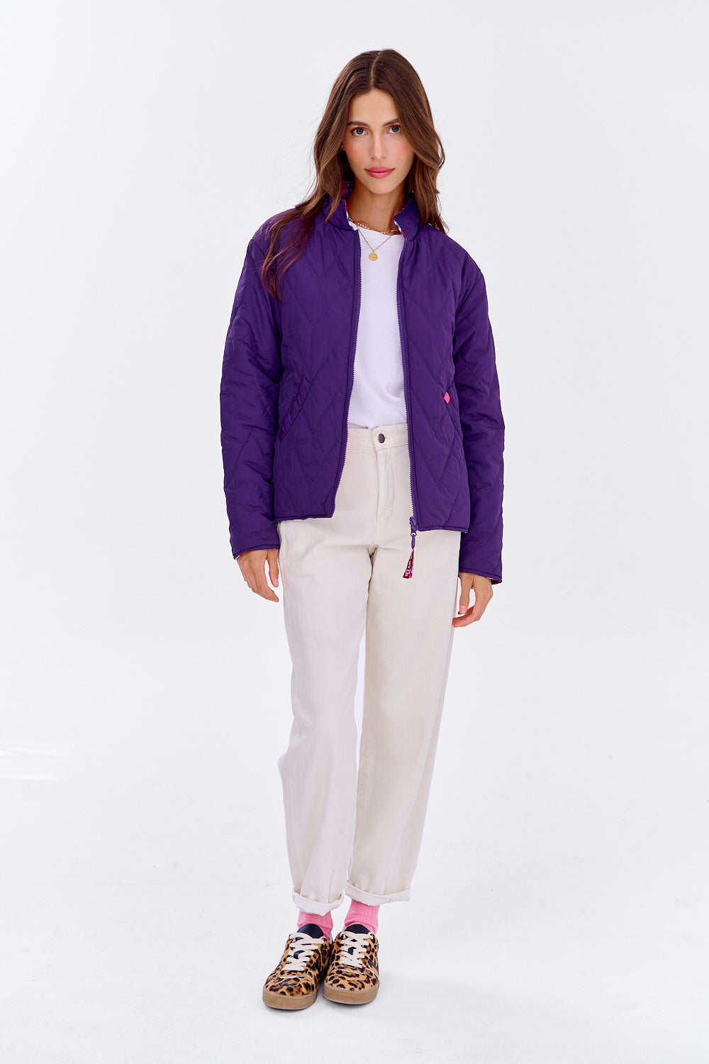 Kurtka dwustronna Poppy Cozy Walk