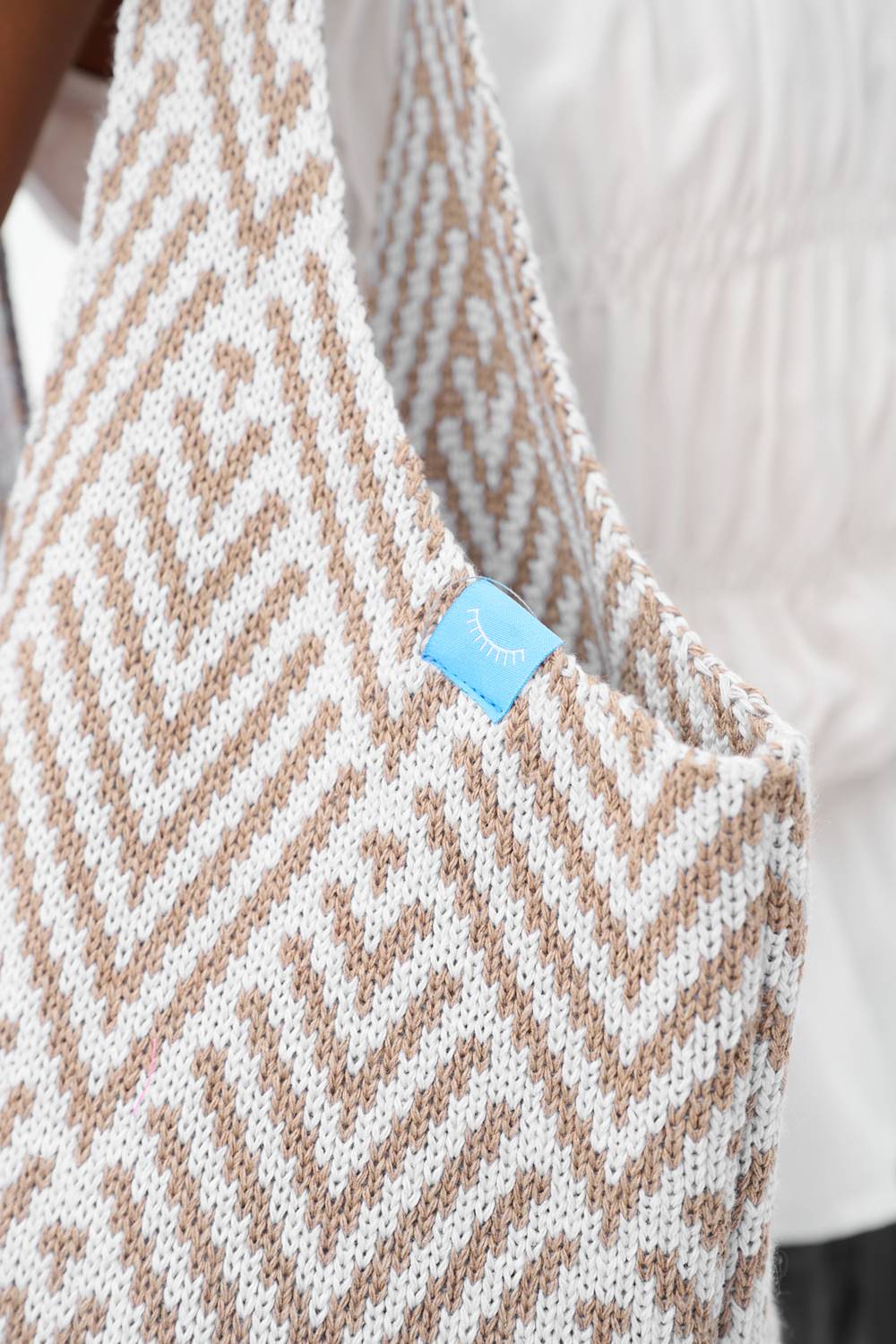 Torba crochet Woven Blues