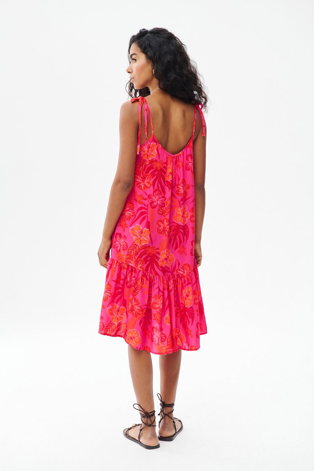 Sukienka mini na ramiączkach Aloha Dress