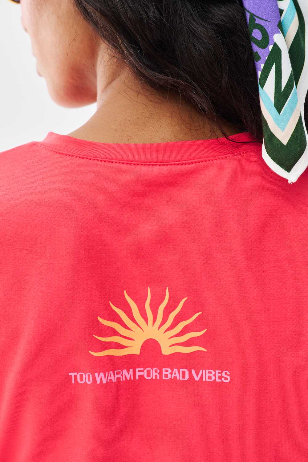 Sukienka t-shirtowa No Bad Vibes