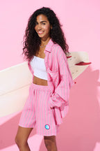 Koszula lniana Barbie Club