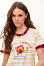 T-shirt Croissant Society