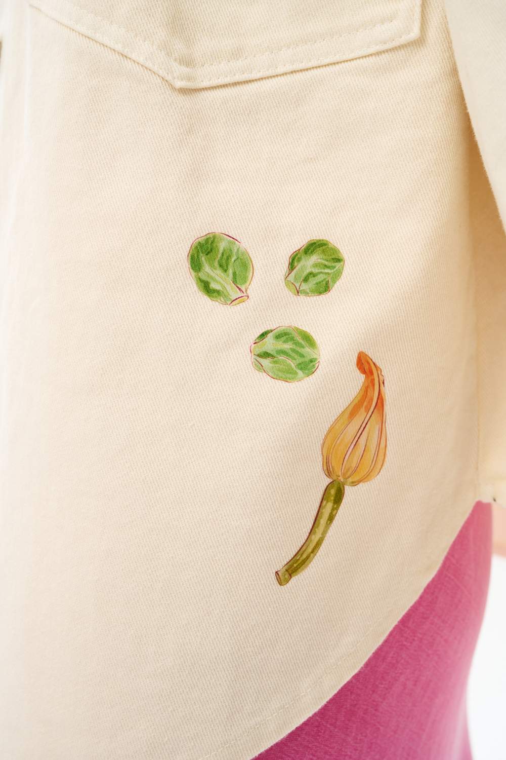 Kurtka jeansowa Veggie Society