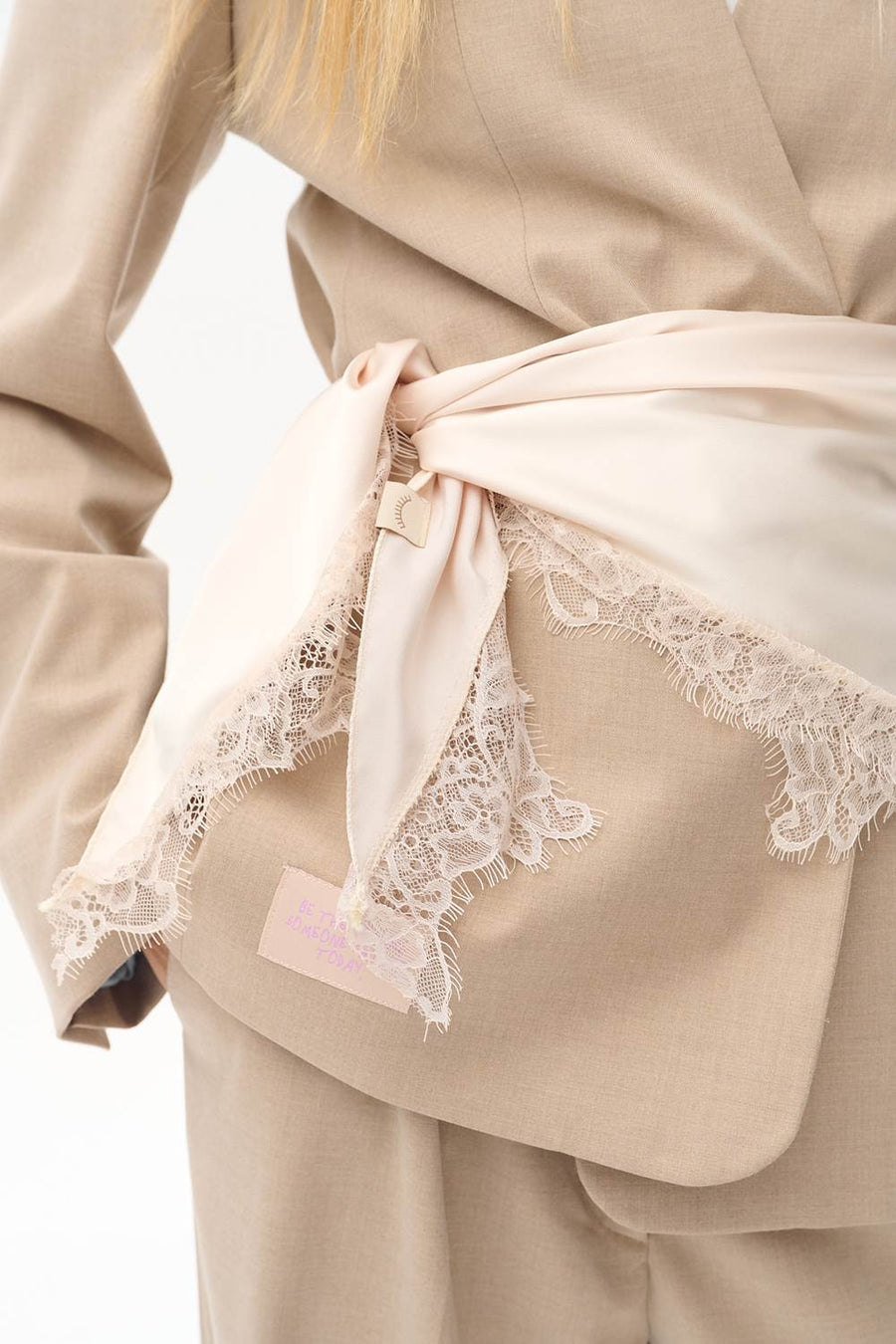 Chusta z koronką Ivory Lace