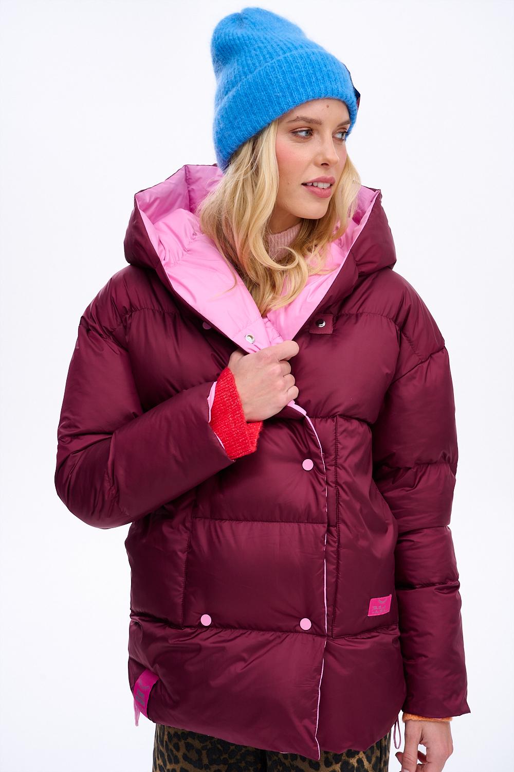 Dwustronna kurtka zimowa Alaska Rosette