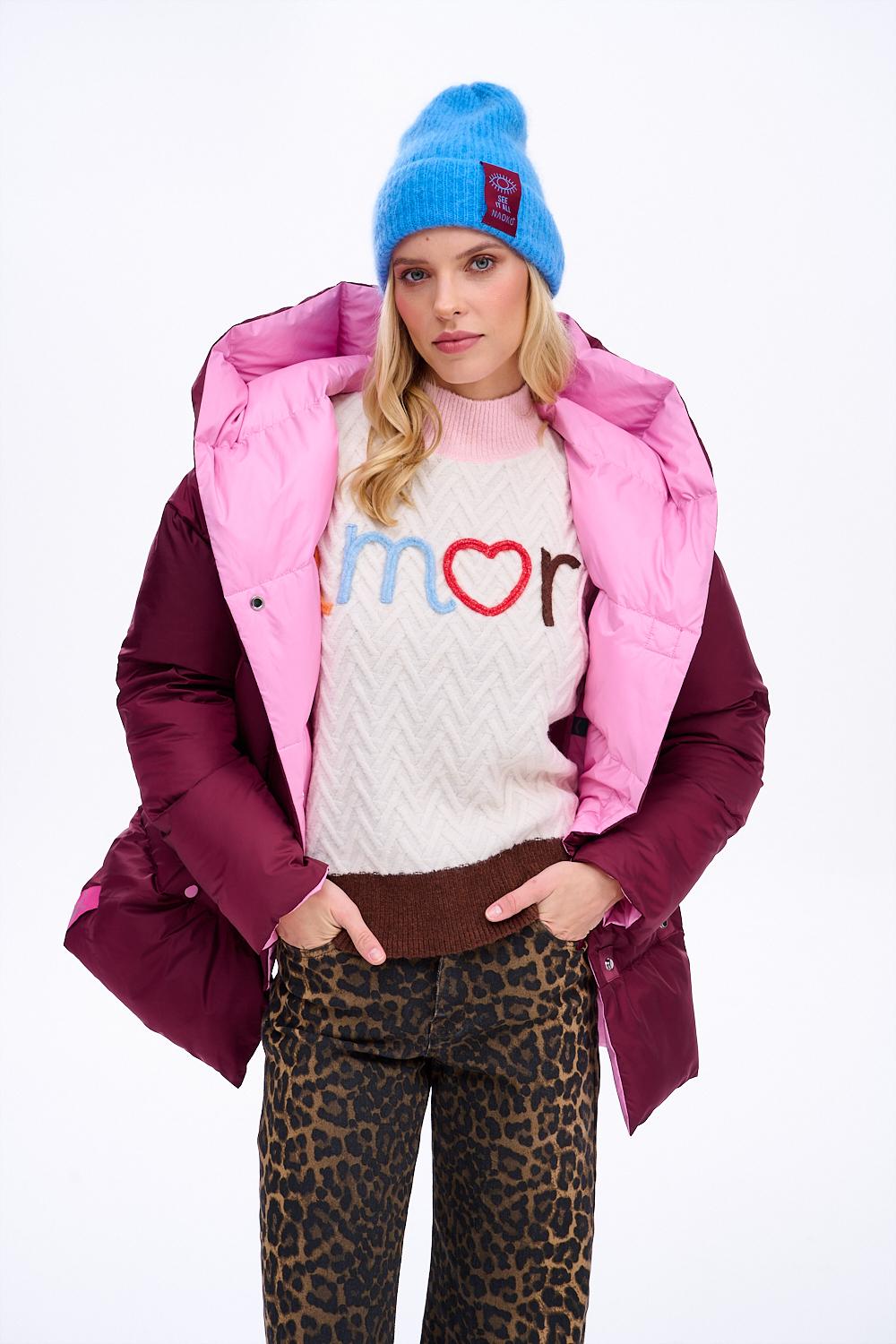 Dwustronna kurtka zimowa Alaska Rosette