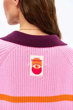 Sweter polo Pink Cloud