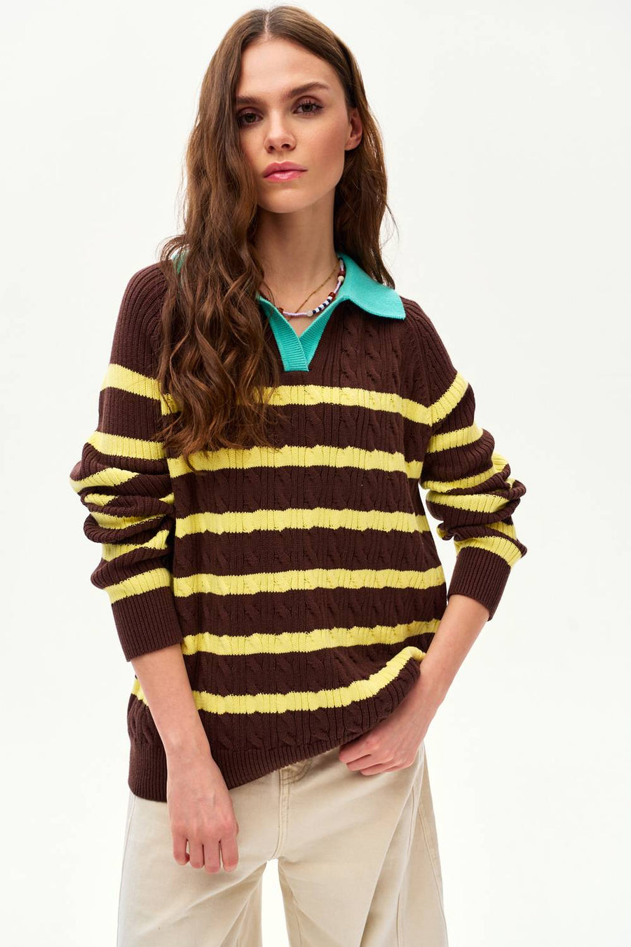 Sweter polo Lucky Mood