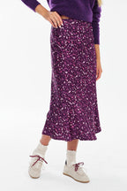 Spódnica midi Plum Poetry