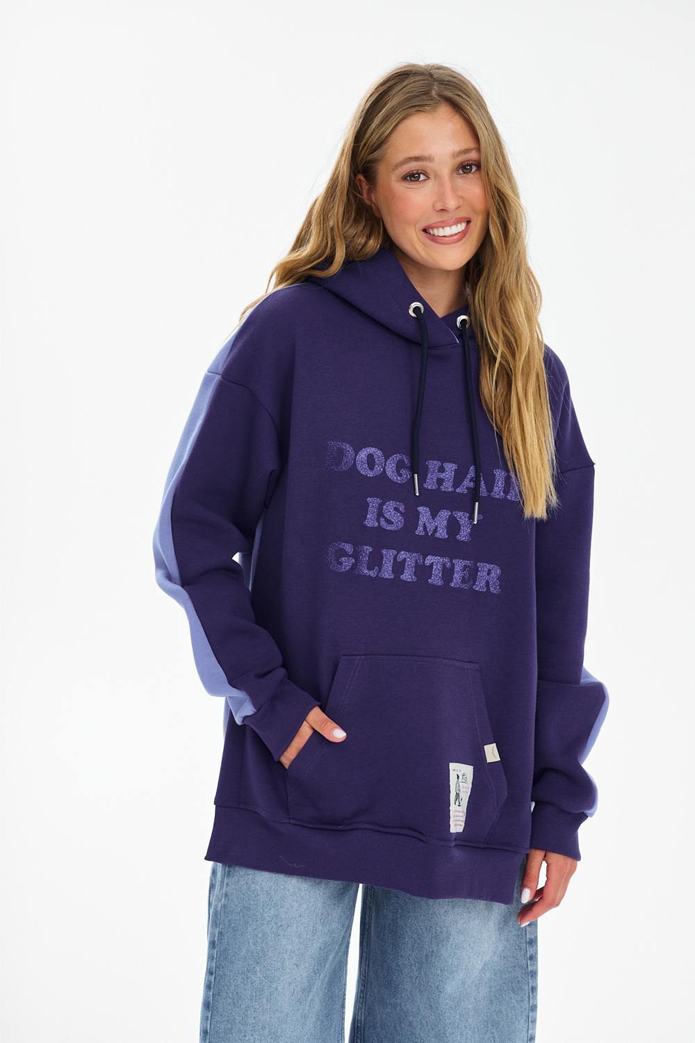 Bluza z kapturem Pawfect Glitter