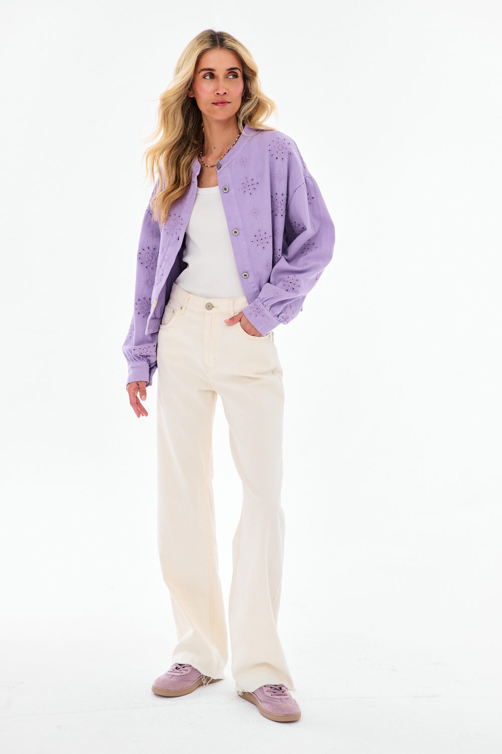 Lekka kurtka Dreamy Lilac