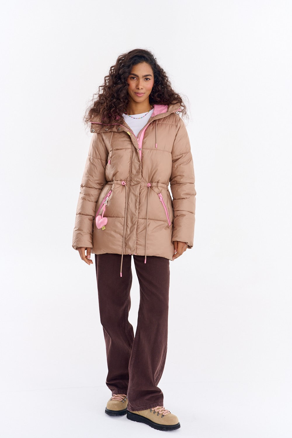 Kurtka zimowa Davos Cocoa Blush