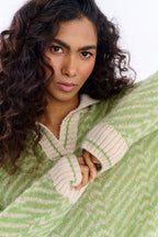Sweter polo z moherem Almost Silence