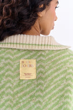 Sweter polo z moherem Almost Silence