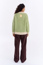 Sweter polo z moherem Almost Silence