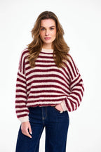 Sweter Frosted Wine