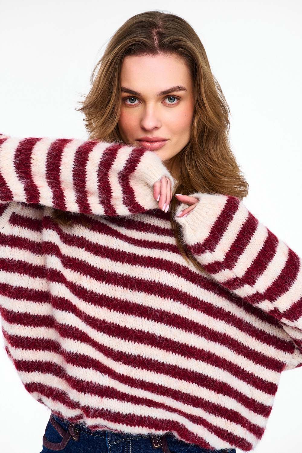 Sweter Frosted Wine