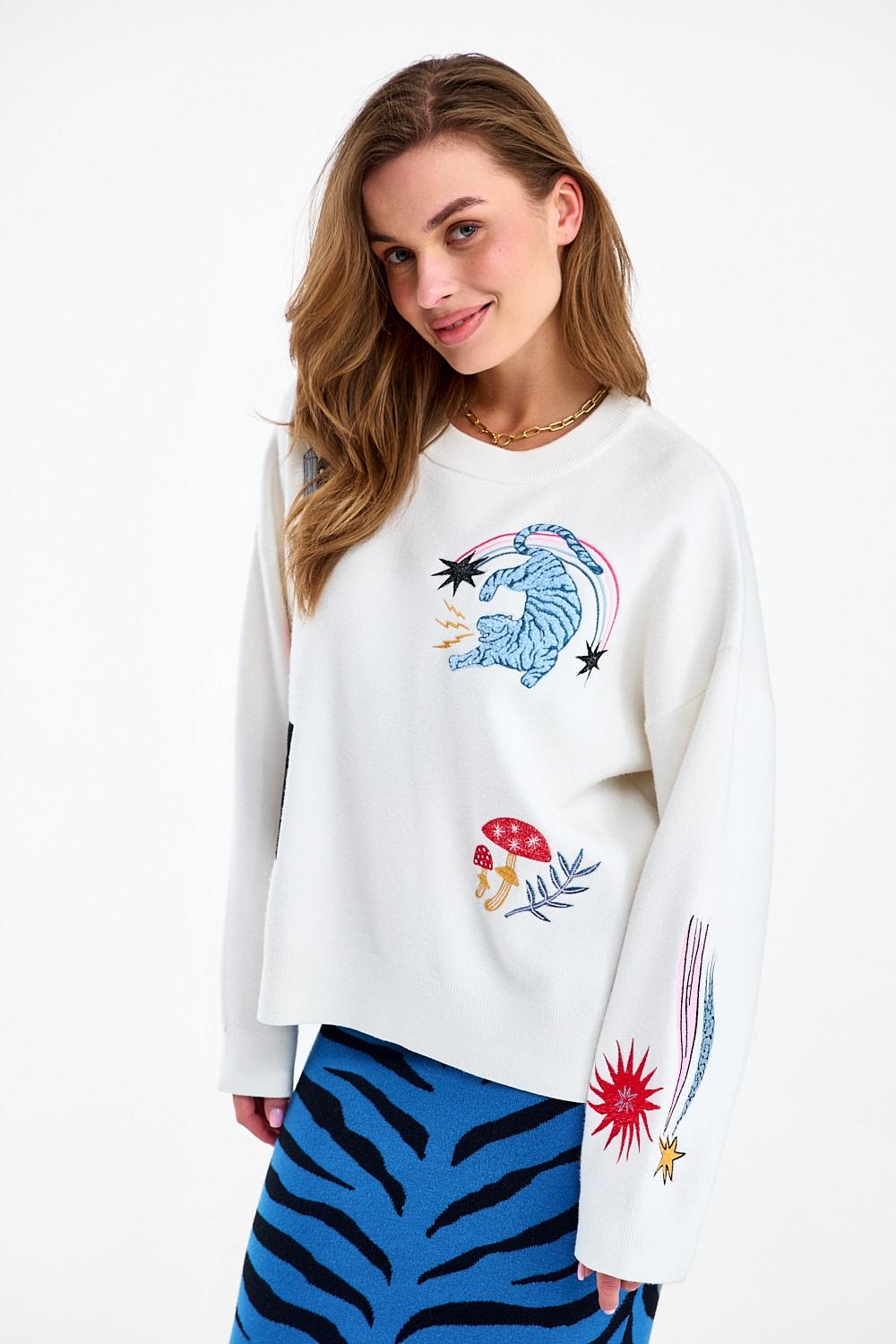 Spódnica dzianinowa Blue Rebel