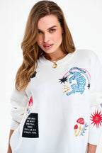 Spódnica dzianinowa Blue Rebel