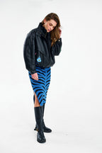 Spódnica dzianinowa Blue Rebel