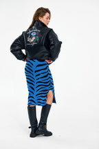 Spódnica dzianinowa Blue Rebel