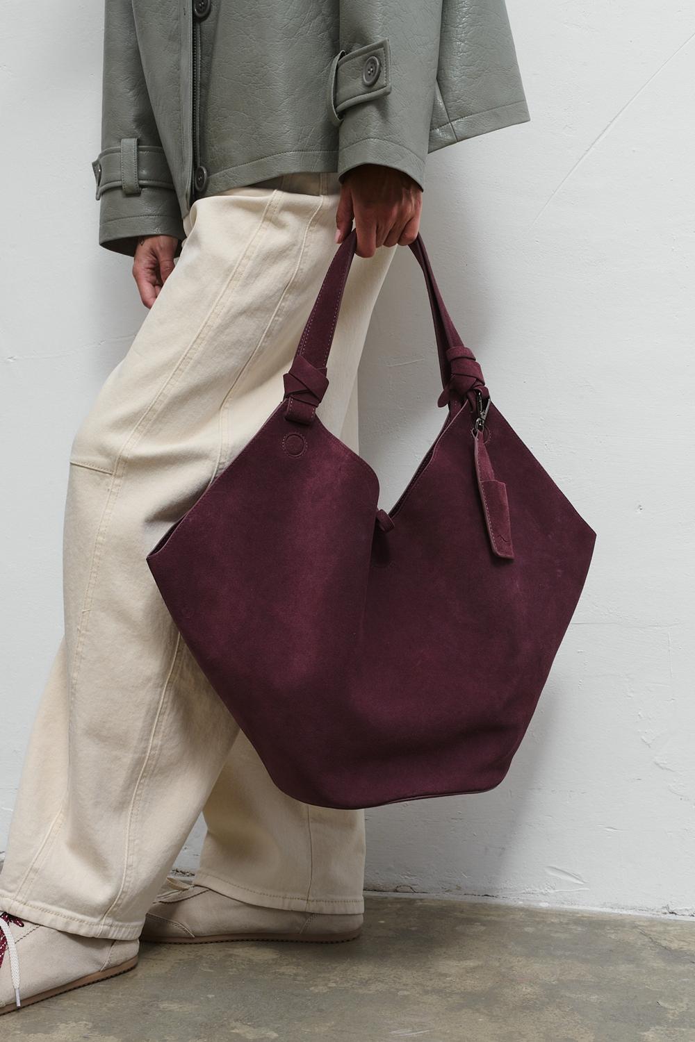Torba skórzana zamszowa Pure Dimension