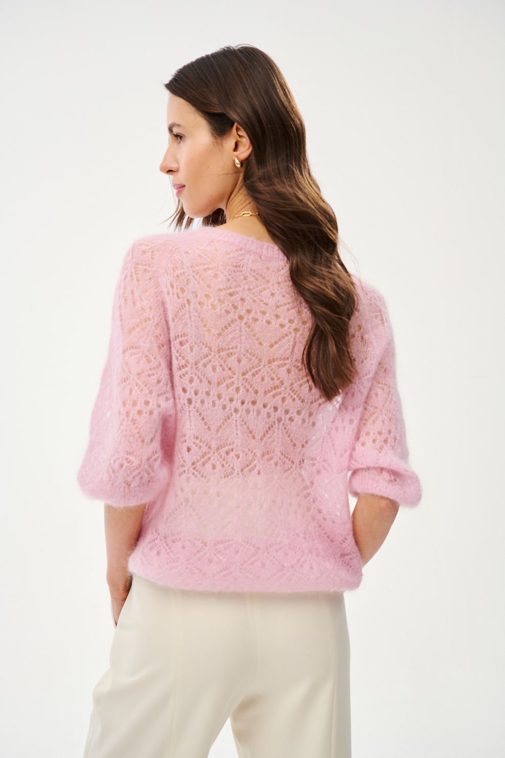 Sweter z moherem Rosebeam