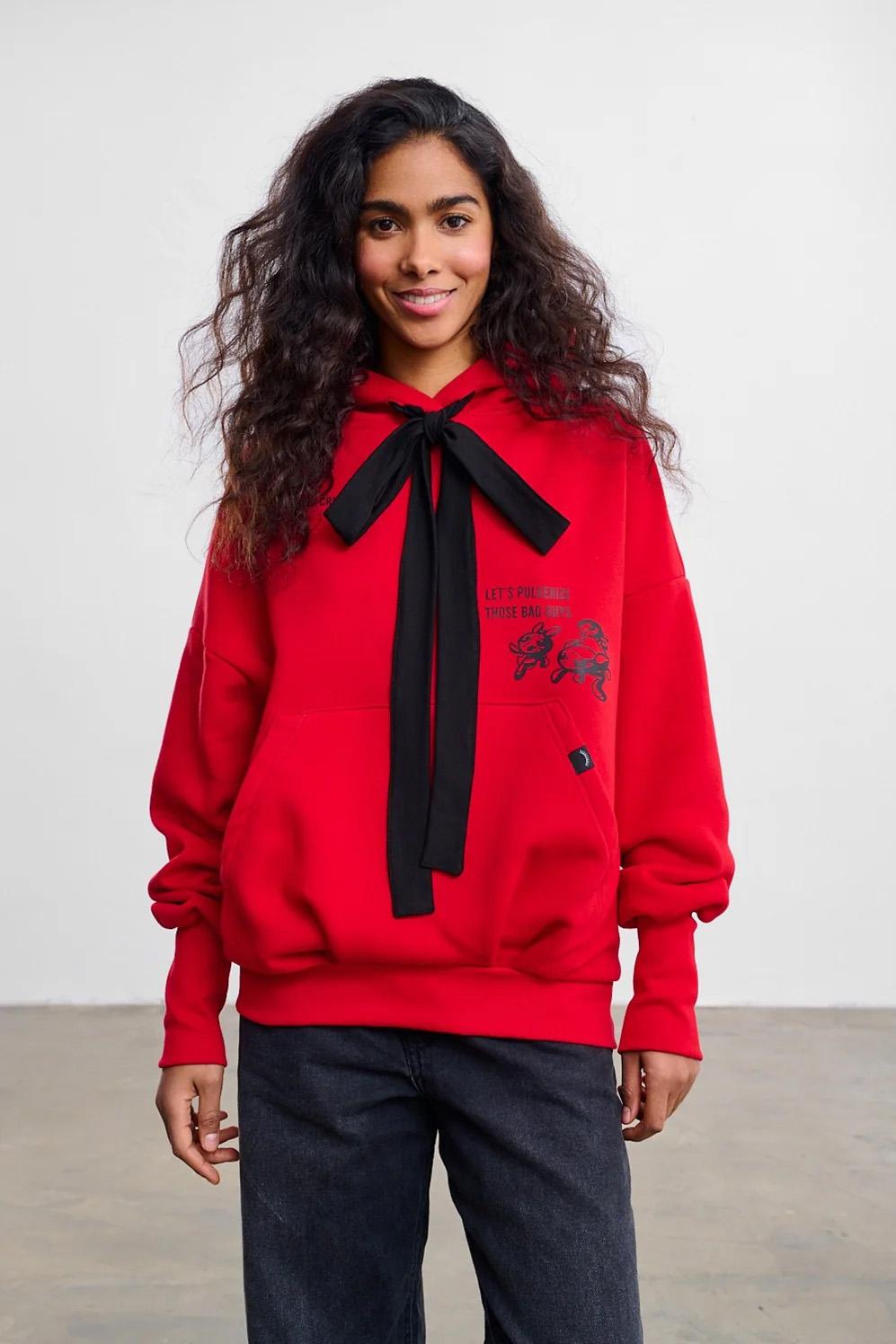 Bluza z wiązaniem No Mercy Club