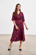 Sukienka midi Cranberry Spark