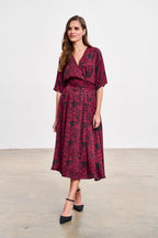 Sukienka midi Cranberry Spark