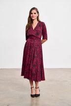 Sukienka midi Cranberry Spark