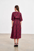 Sukienka midi Cranberry Spark
