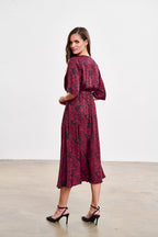 Sukienka midi Cranberry Spark