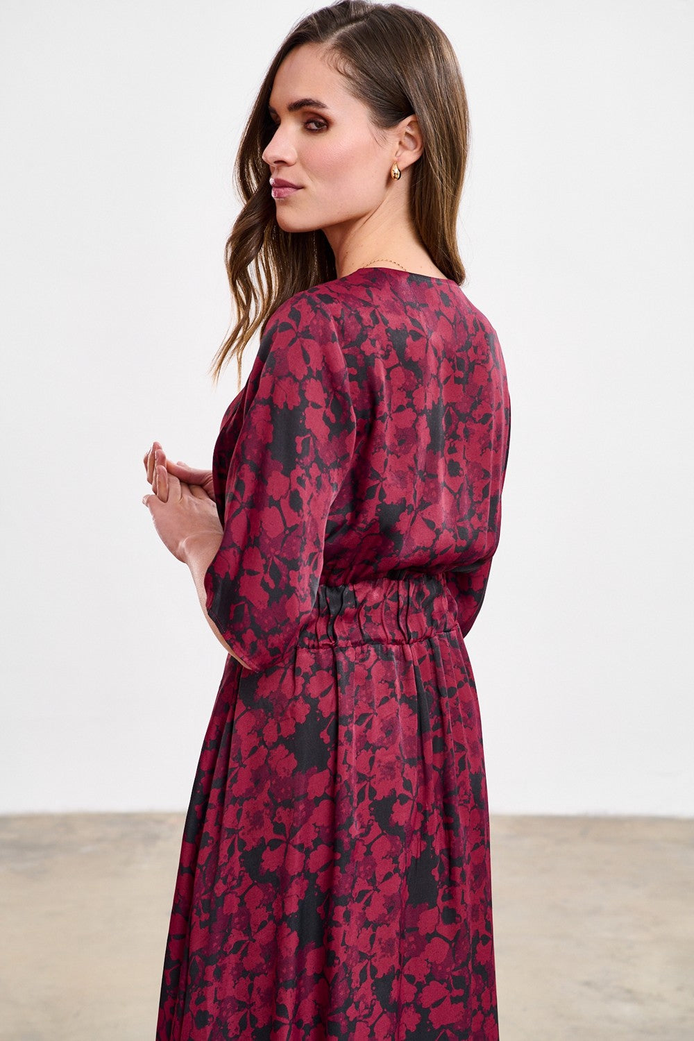Sukienka midi Cranberry Spark