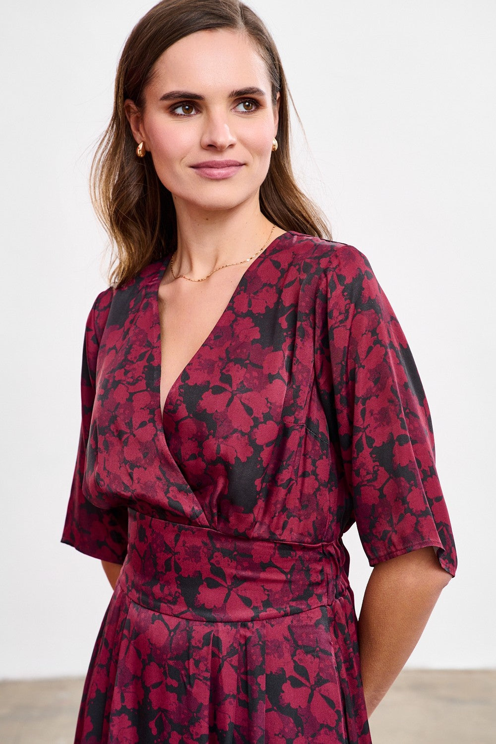 Sukienka midi Cranberry Spark
