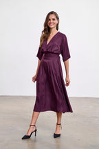 Sukienka midi Plum Affair