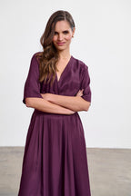 Sukienka midi Plum Affair