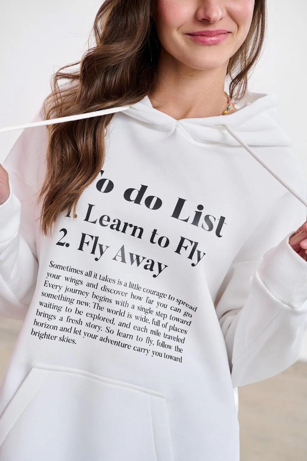 Bluza z kapturem To Do List