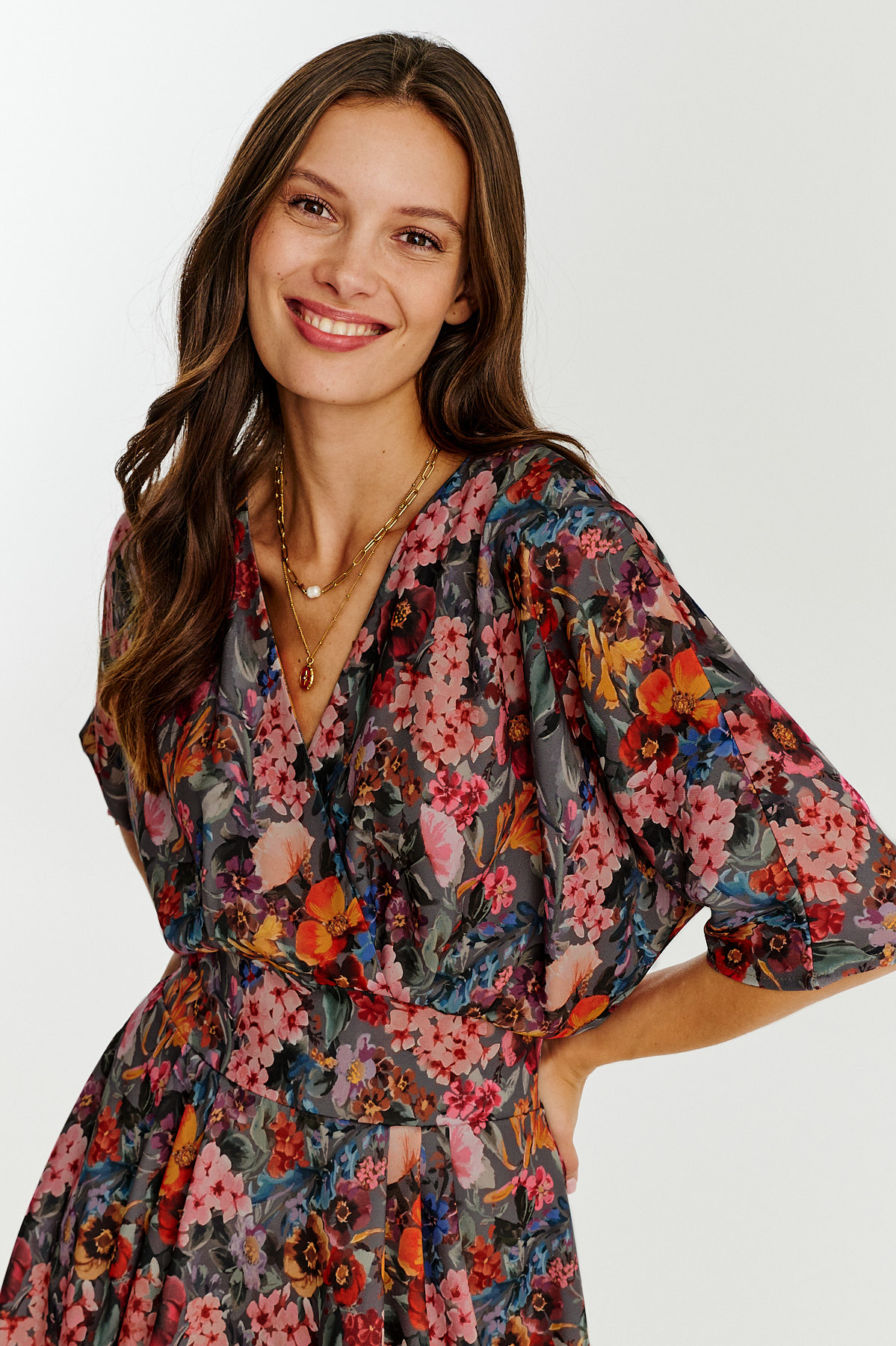 Sukienka midi Floral Sweetness