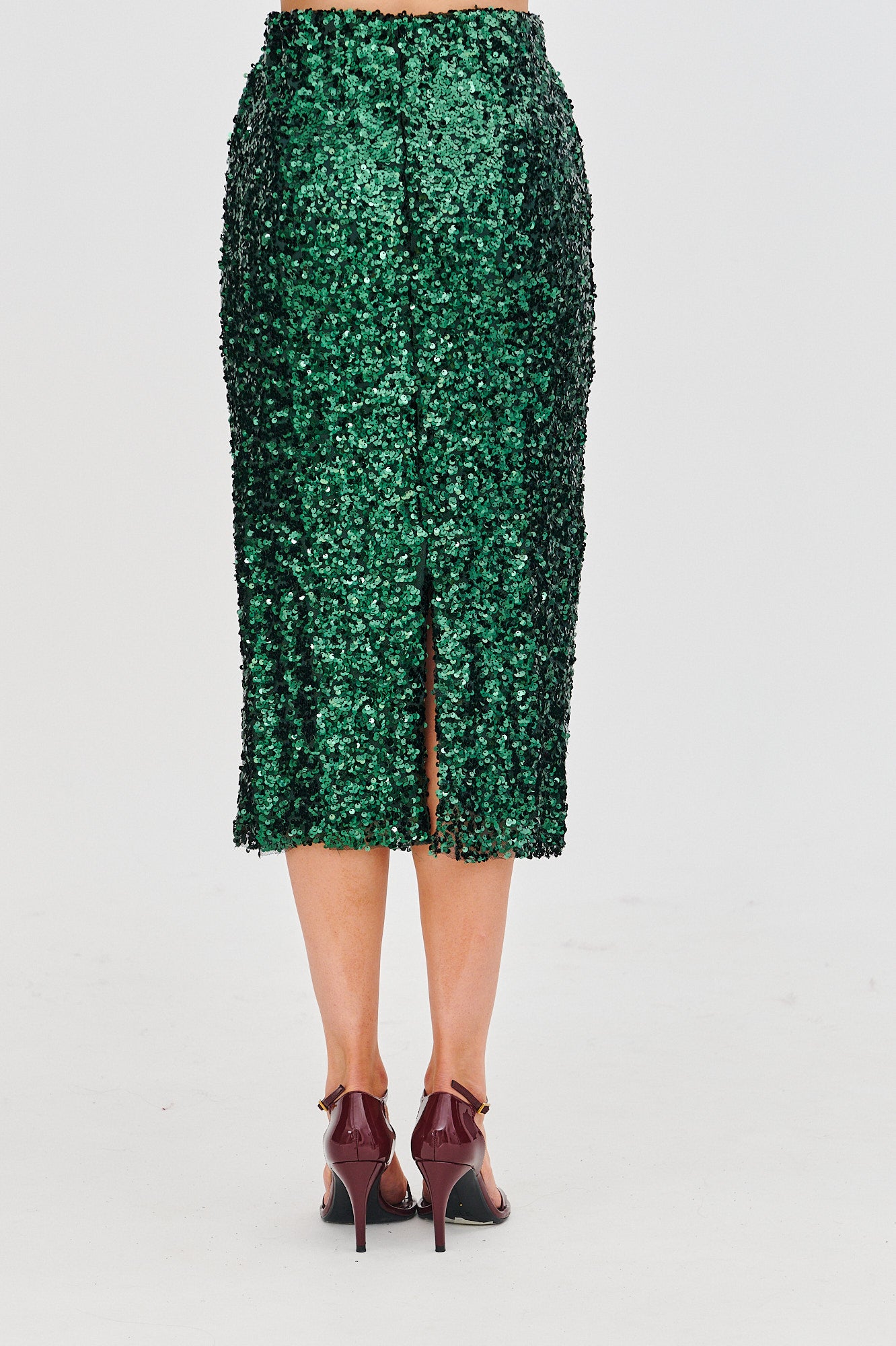 Spódnica cekinowa Emerald Glam