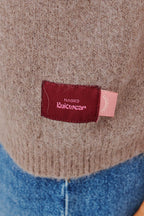 Sweter z krótkim rękawem Soft Cappuccino