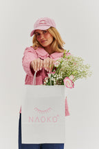 Lekka kurtka pikowana Rosy Blush