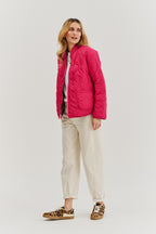 Kurtka dwustronna Pink Cheetah