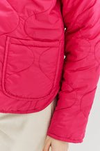 Kurtka dwustronna Pink Cheetah
