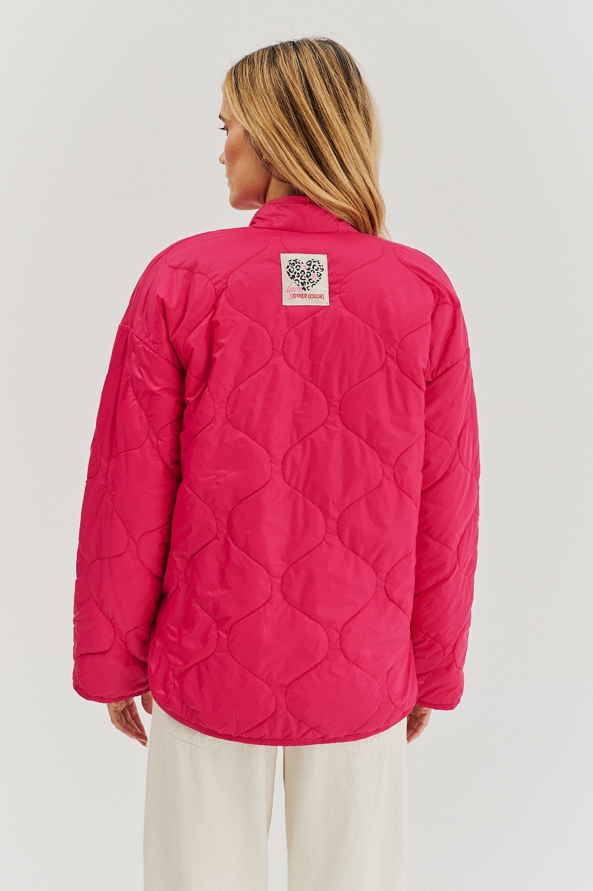 Kurtka dwustronna Pink Cheetah