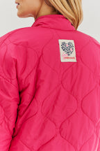 Kurtka dwustronna Pink Cheetah