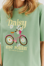 T-shirt Daisy Me Rollin'