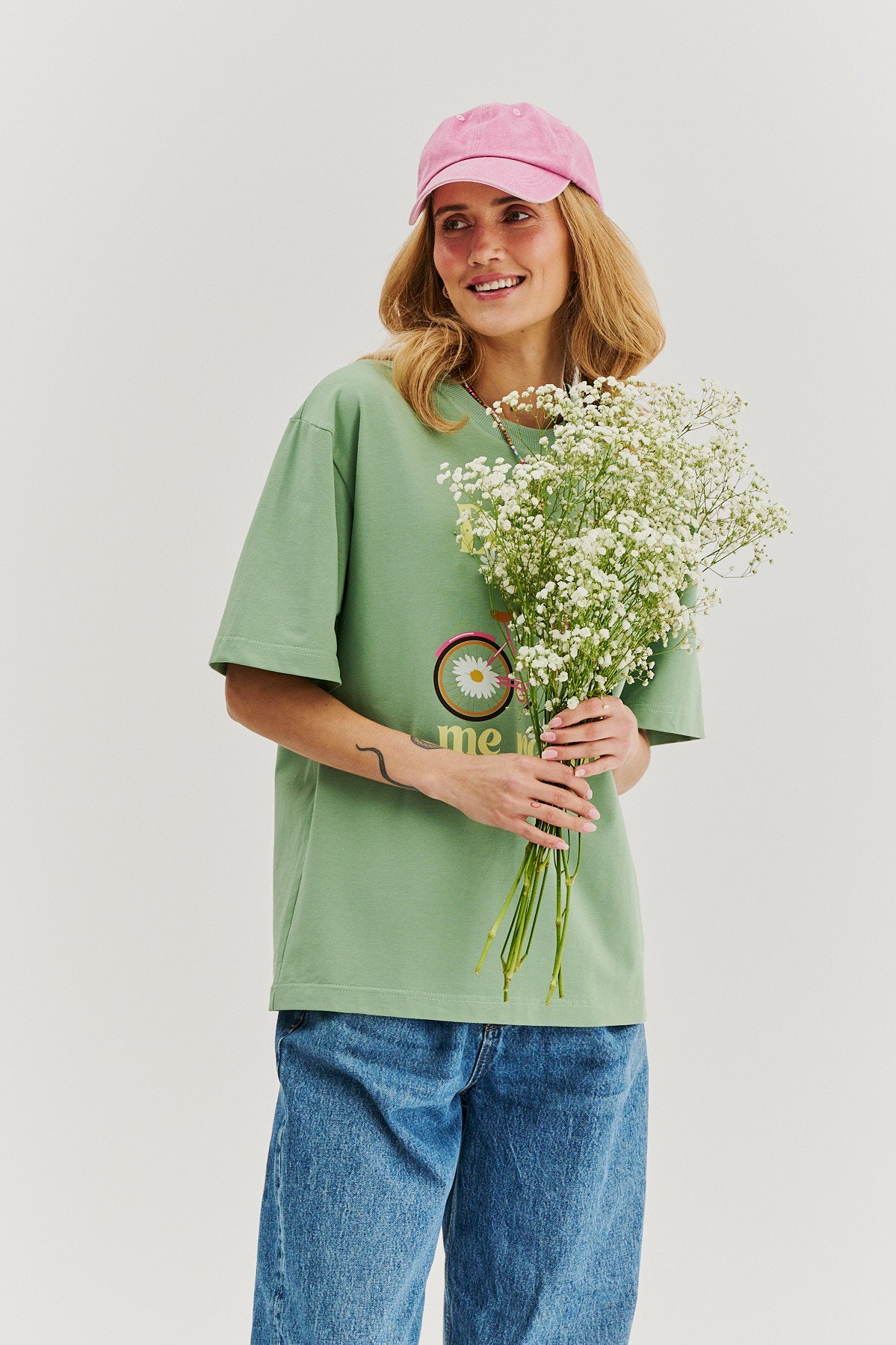 T-shirt Daisy Me Rollin'